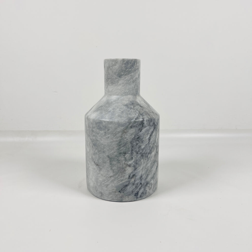 Bottle Grey Grazed Vase