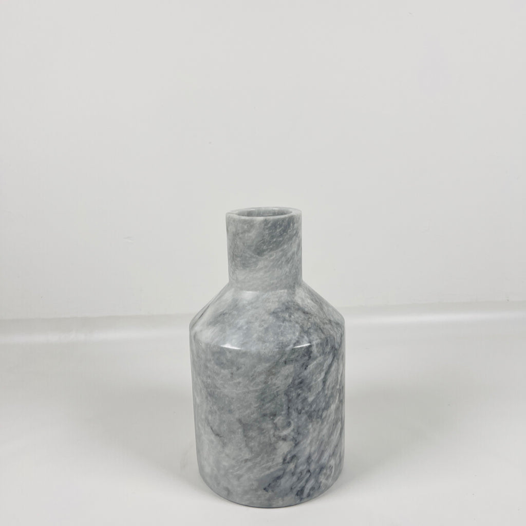 Bottle Grey Grazed Vase