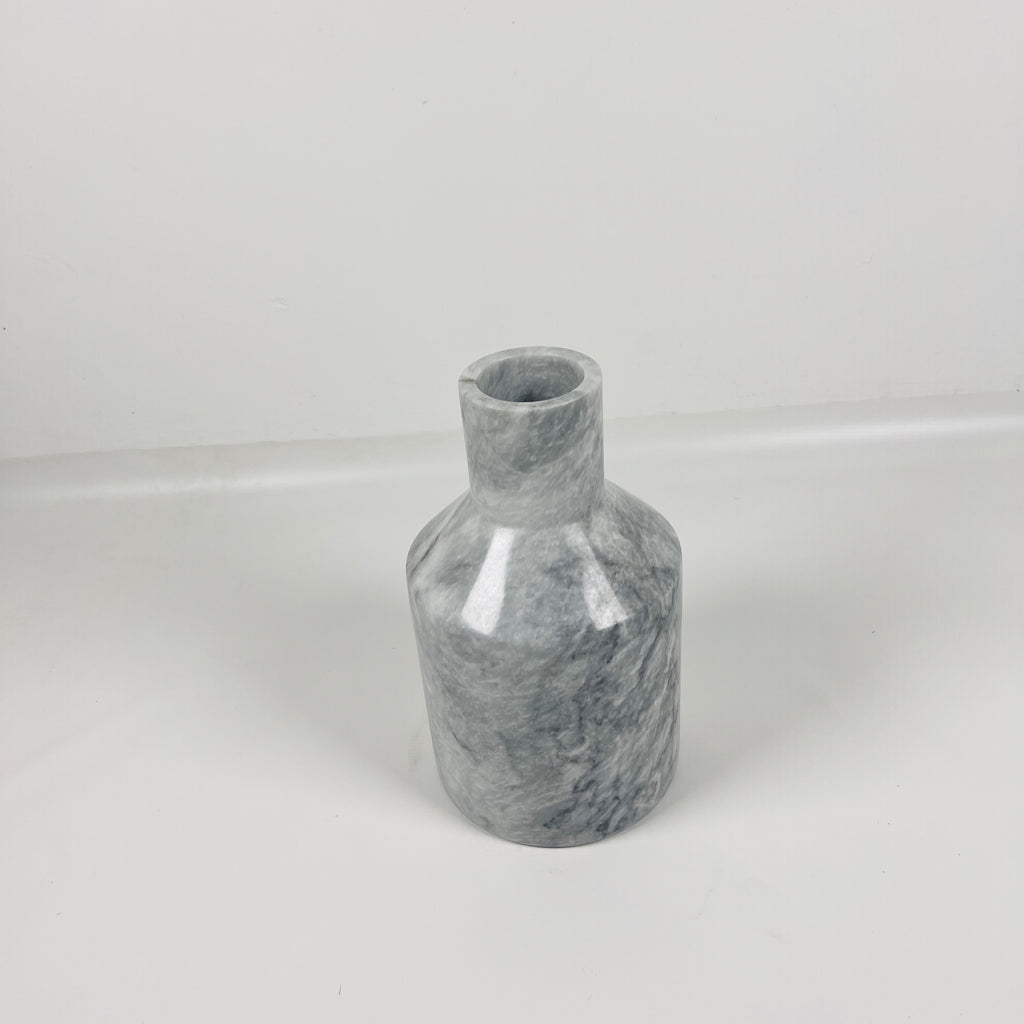 Bottle Grey Grazed Vase