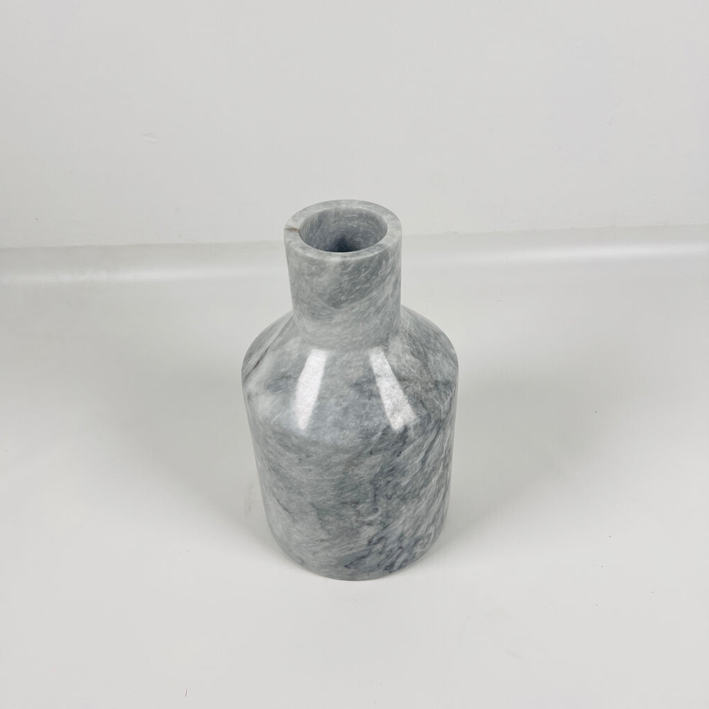 Bottle Grey Grazed Vase