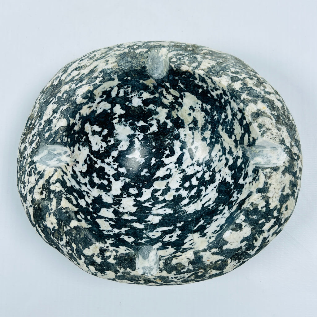 River Stone Polka Dotted Ash Tray