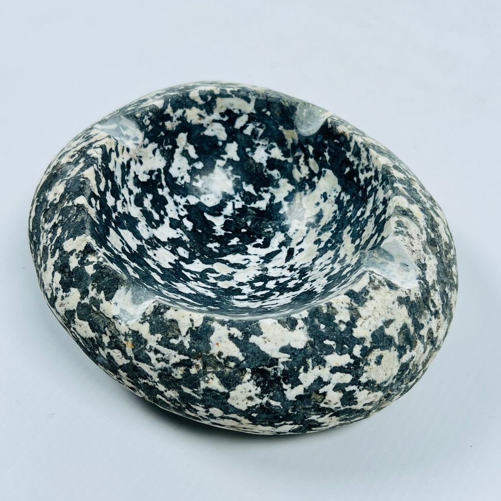 River Stone Polka Dotted Ash Tray