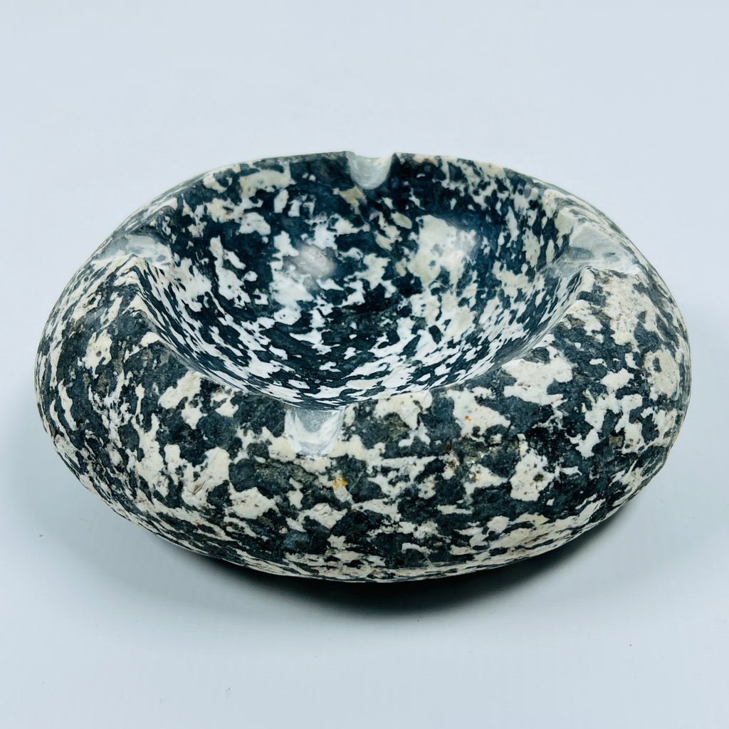 River Stone Polka Dotted Ash Tray