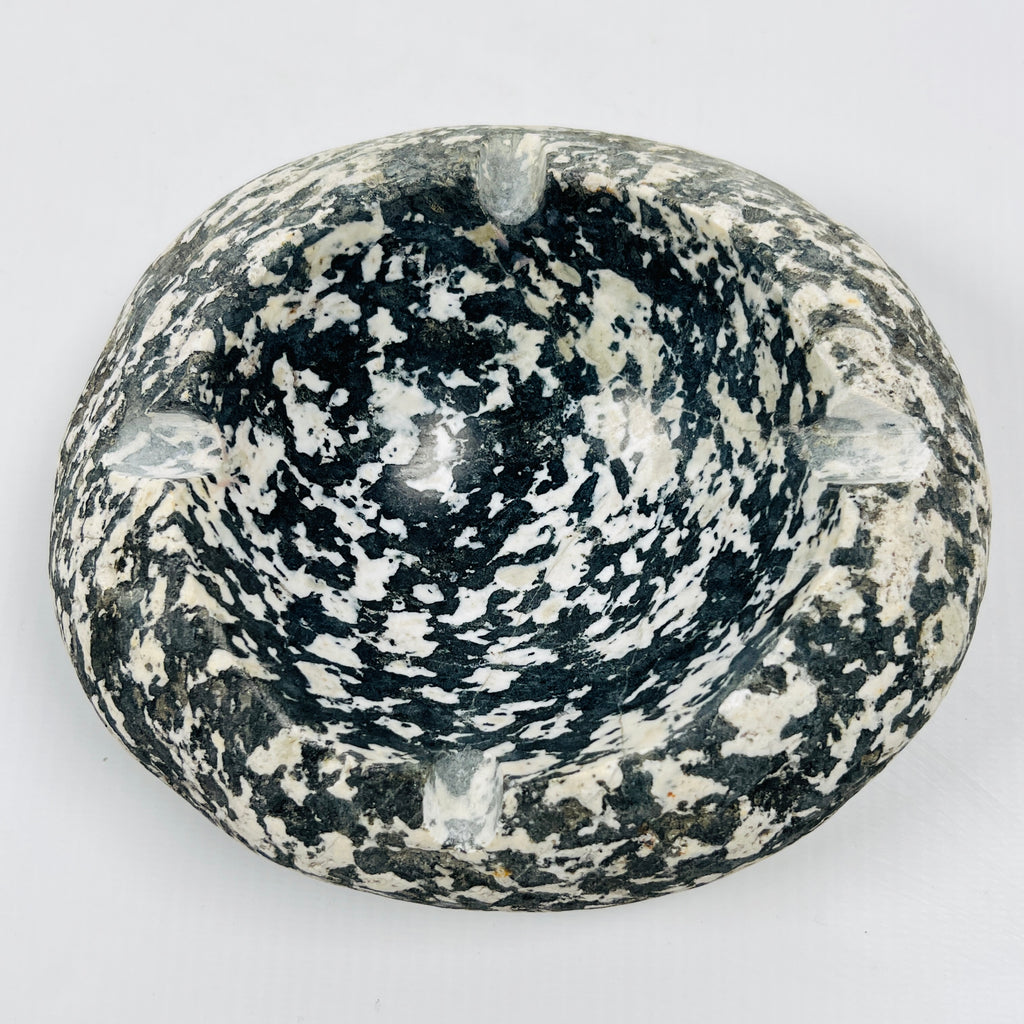 River Stone Polka Dotted Ash Tray