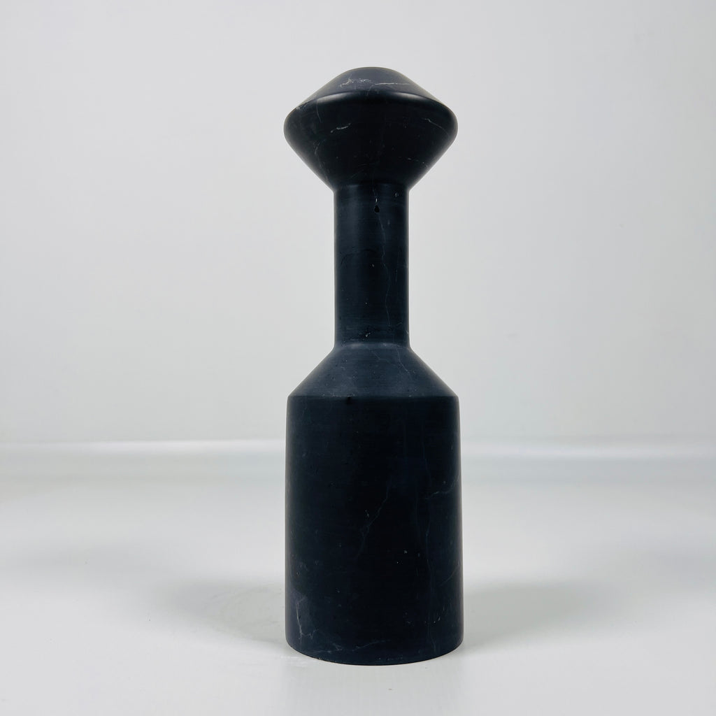 Taxila Stone Palatine Pillar Candle Stand