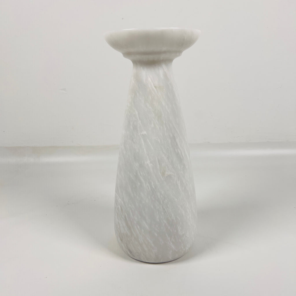 Light Grey Marble Candle Stand