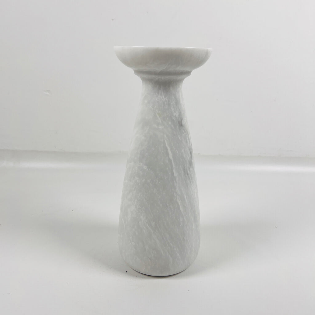 Light Grey Marble Candle Stand