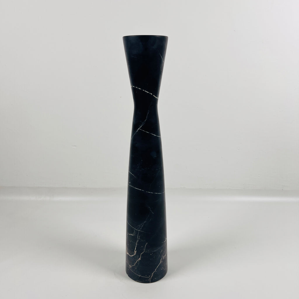 Black Marble Candle Stand (Large)