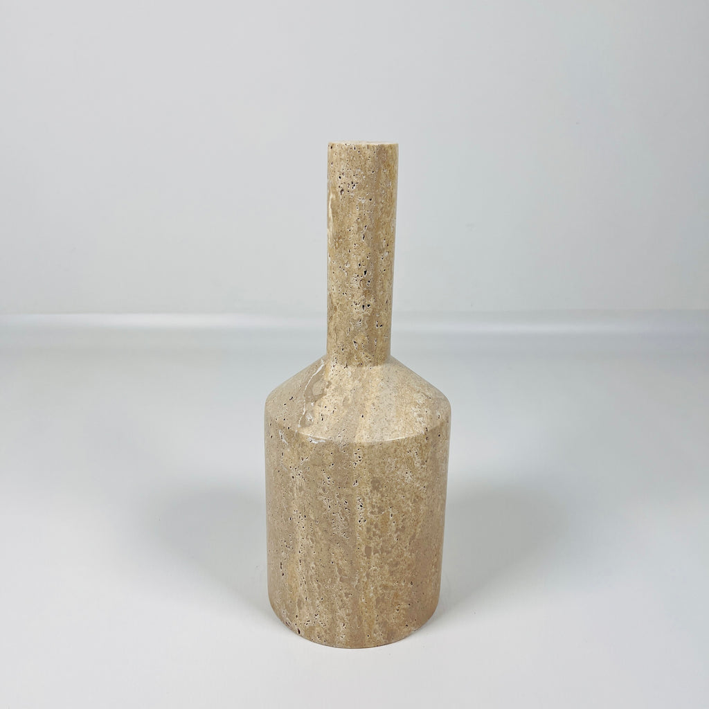 Travertine Raffinato Decor Candle Stand