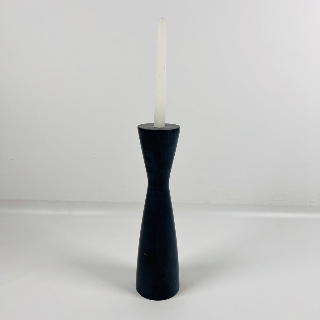 Black Marble Candle Stand (Small)