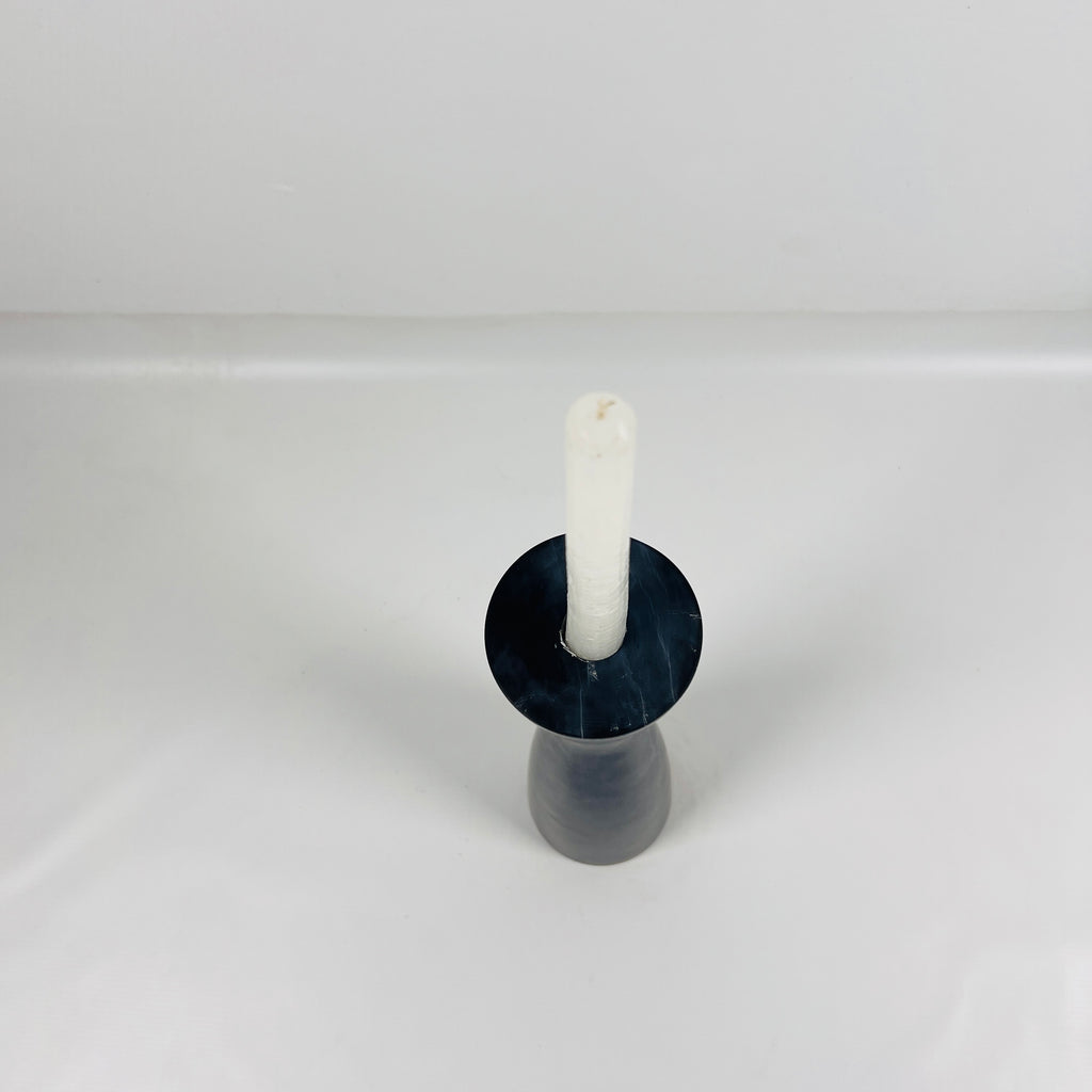 Black Marble Candle Stand (Small)