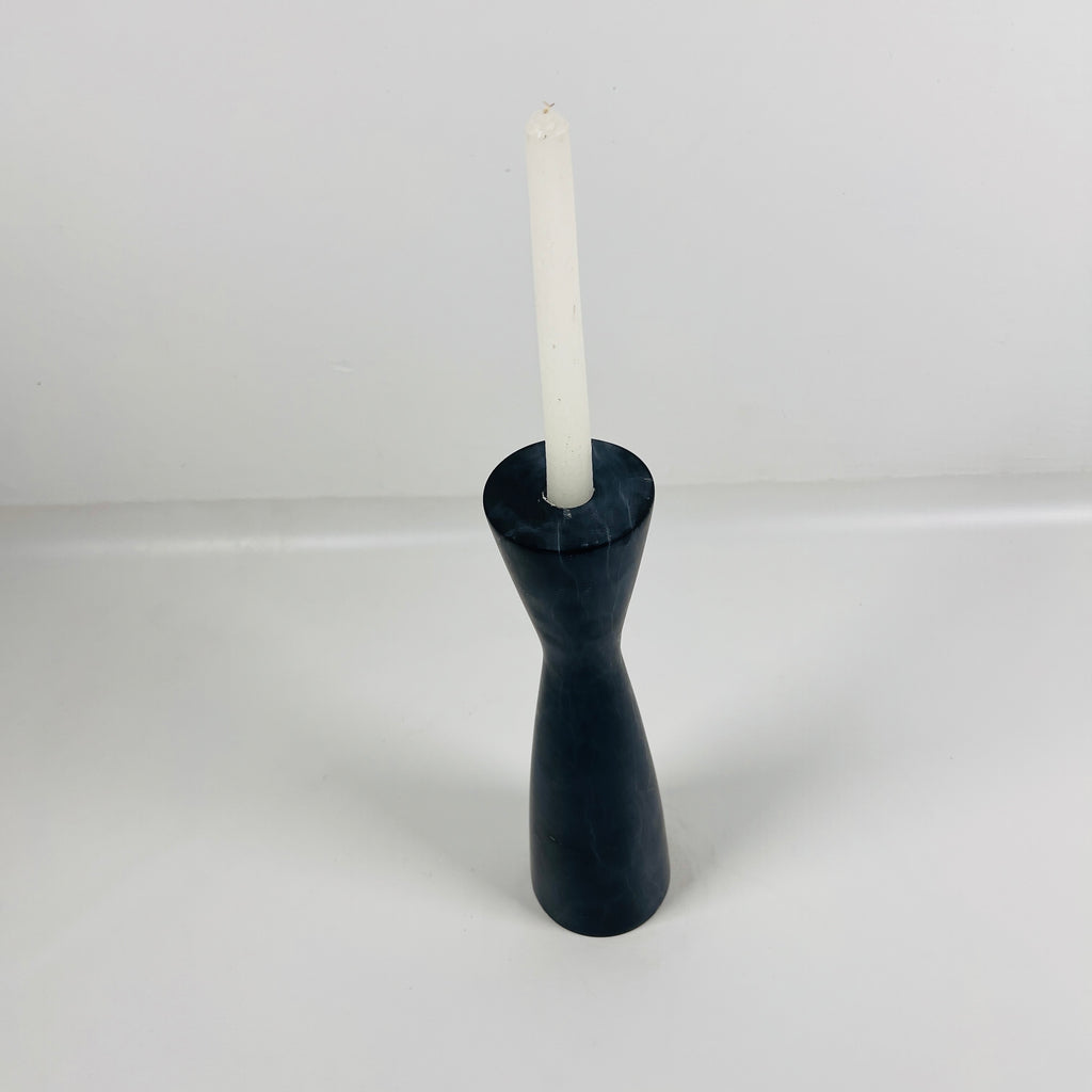 Black Marble Candle Stand (Small)