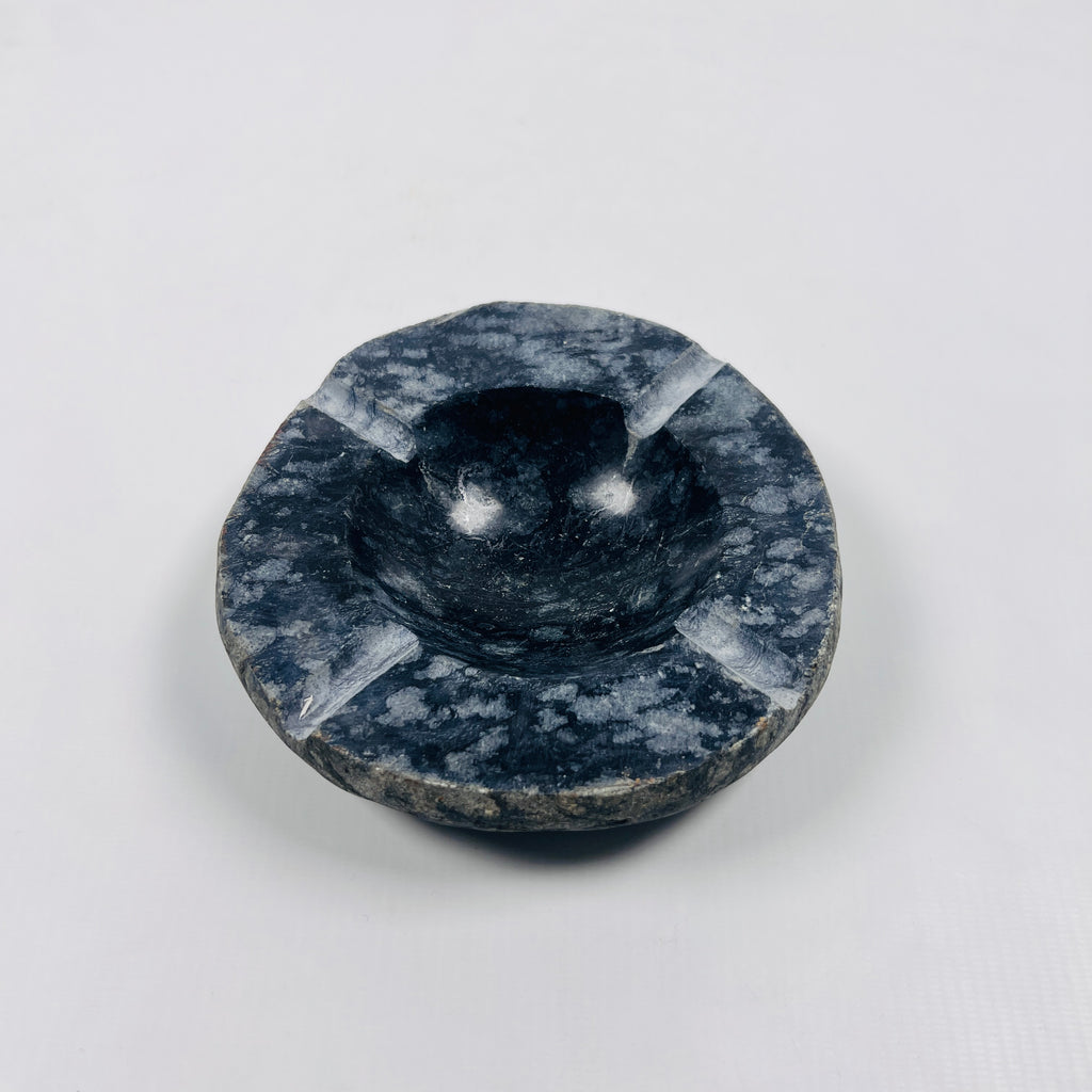 River Stone Cloudy Midnight Ash Tray