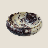 Noma Marble Bowl - Red & White