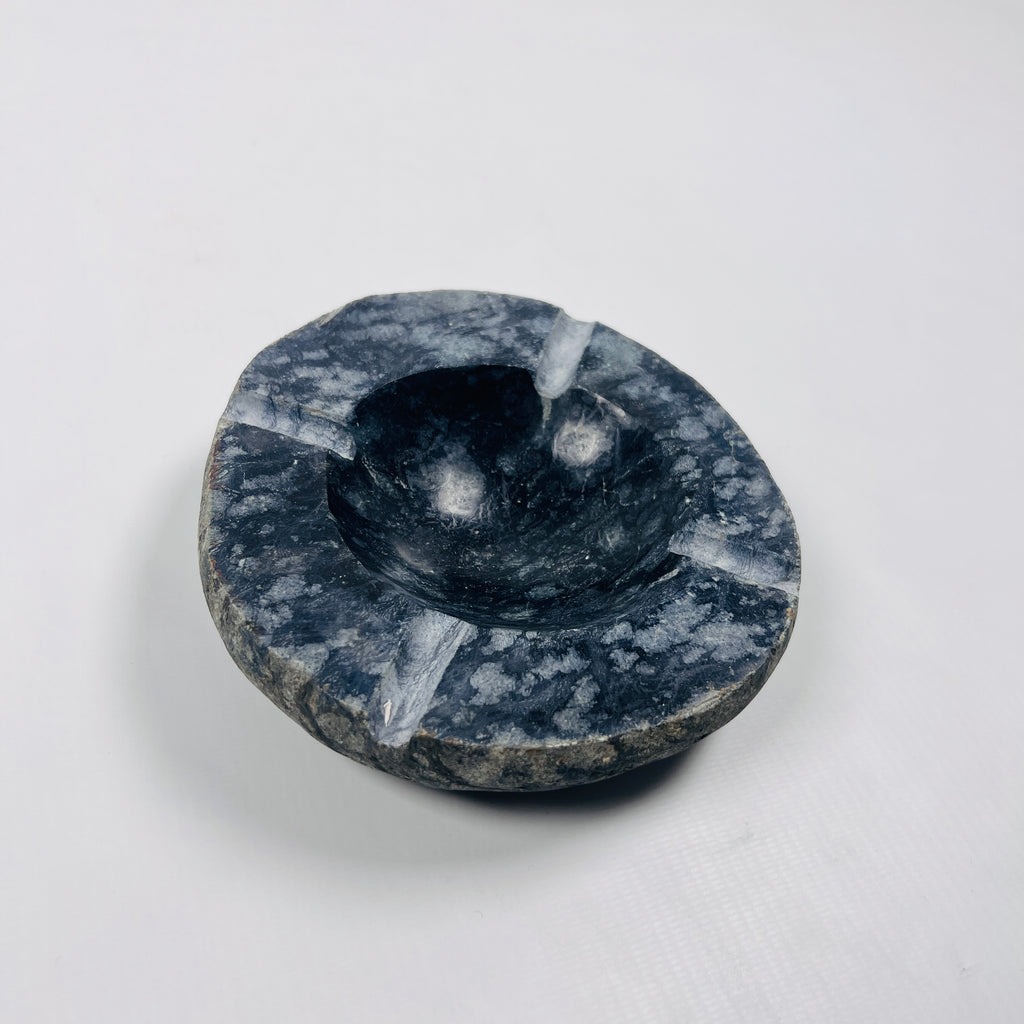 River Stone Cloudy Midnight Ash Tray