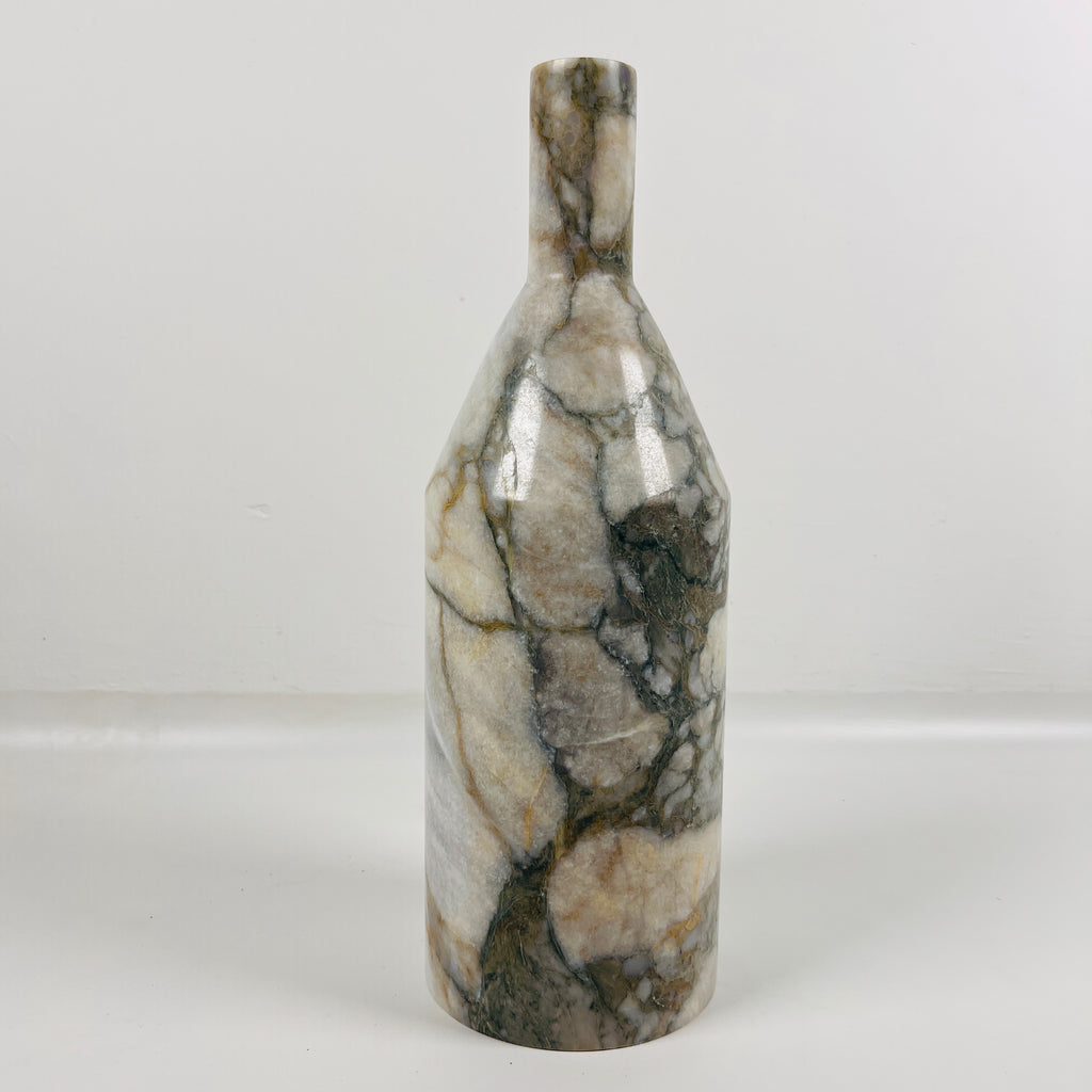 Snake Bottle Marble Candle Stand