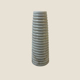 Streamline Grooved Vase