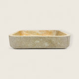 Rounded Rectangle Sink (Beige)