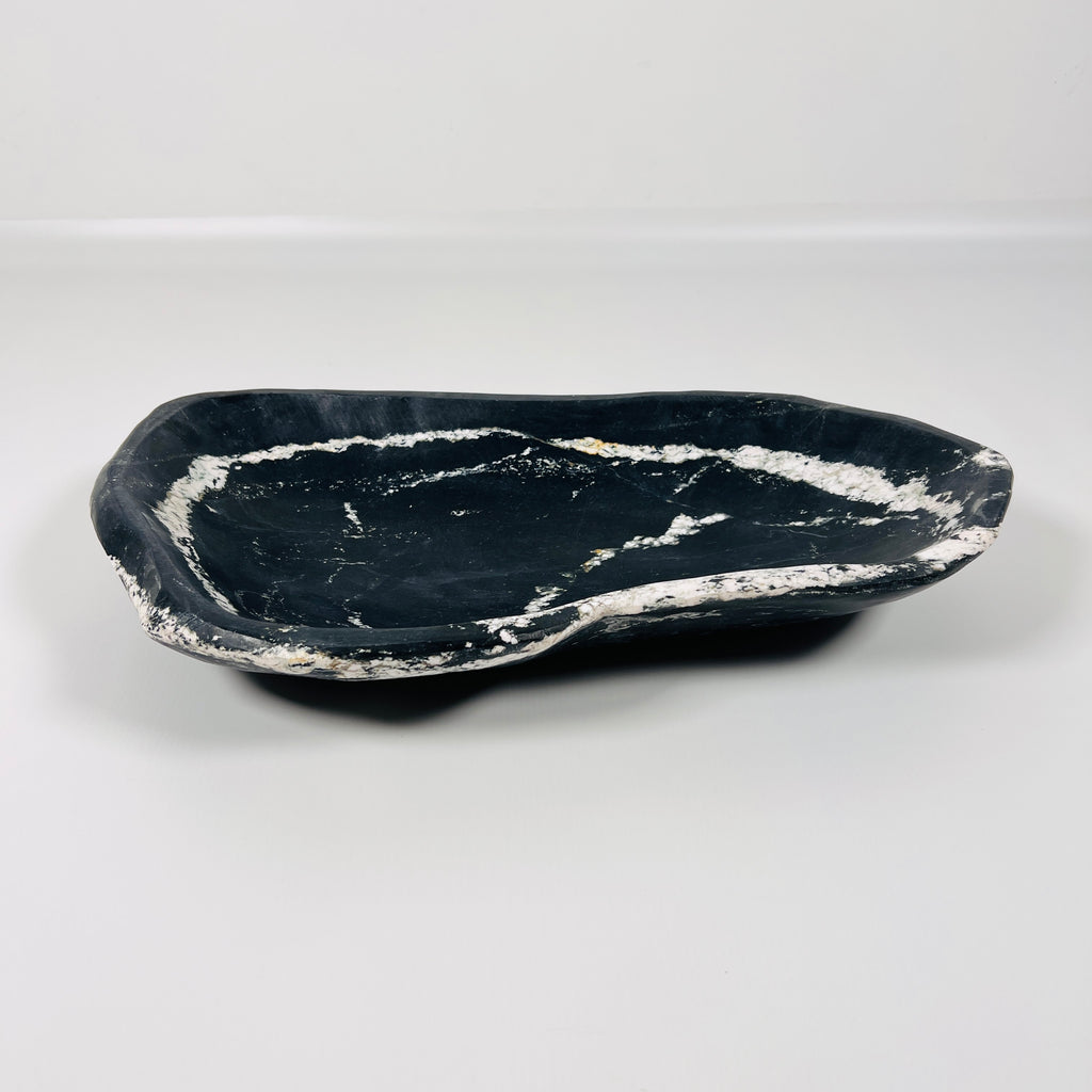 Ebony River Stone Bowl