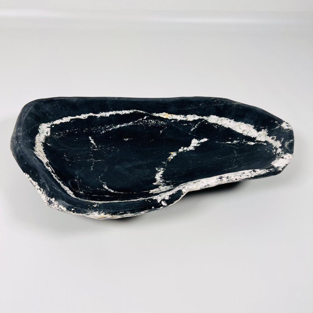 Ebony River Stone Bowl