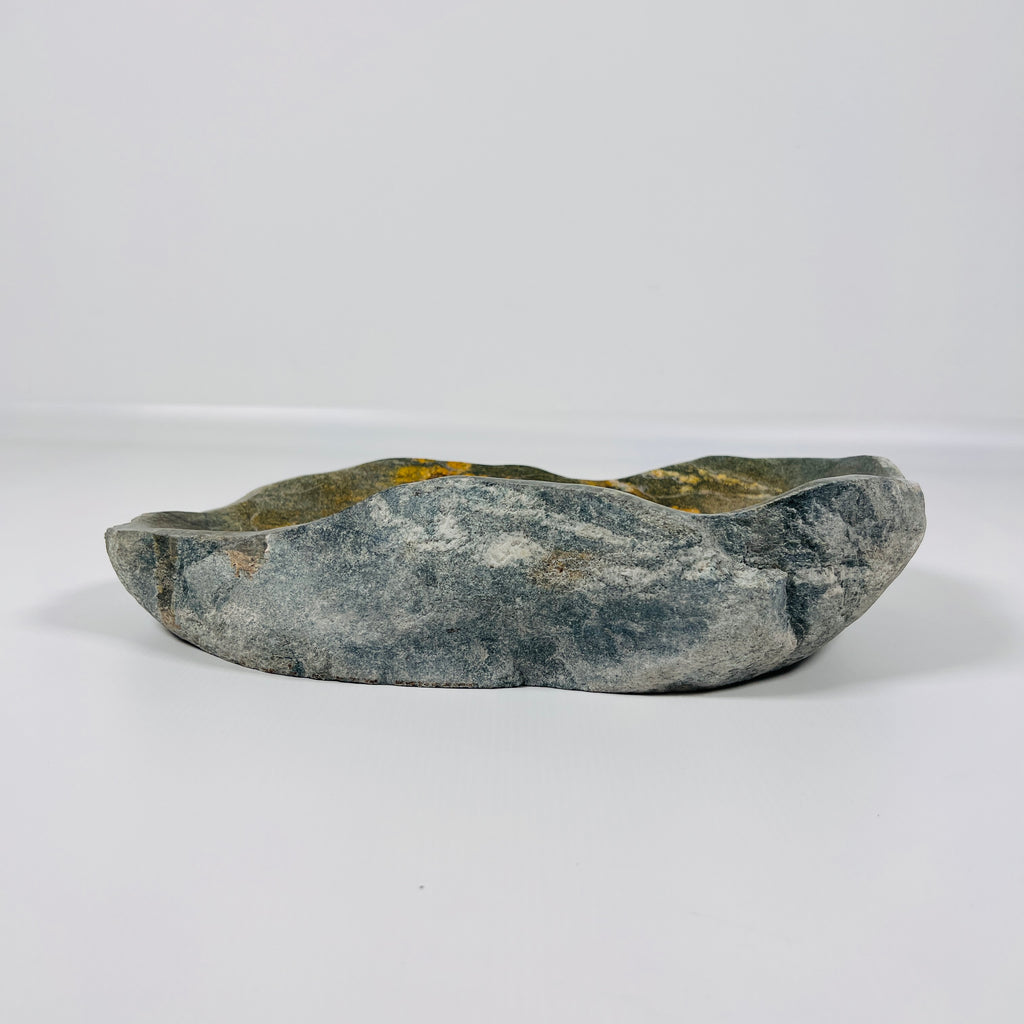 Gleaming River Stone Bowl