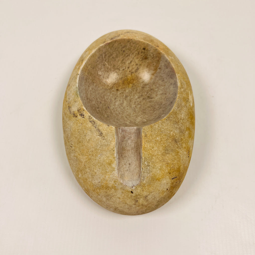 River Stone Grazed Gold Ash Tray