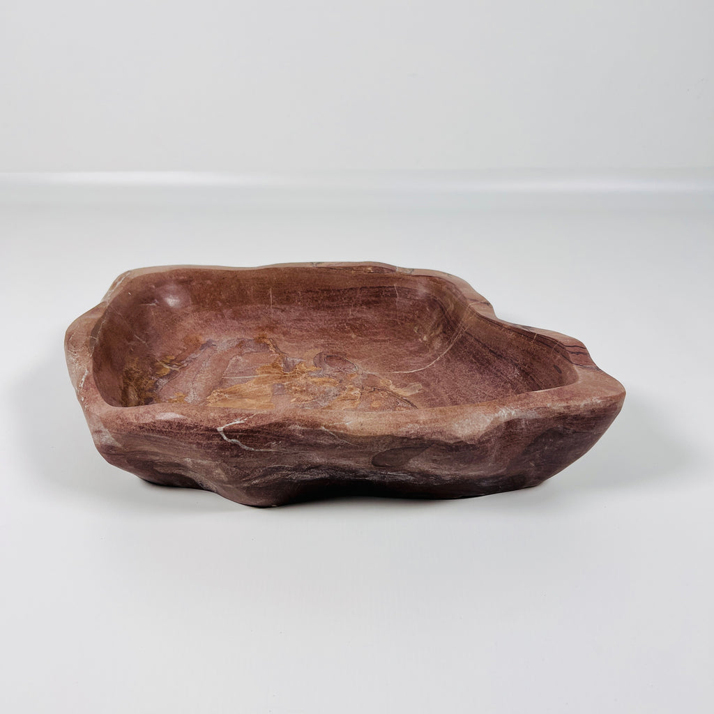 Driftwood River Stone Bowl