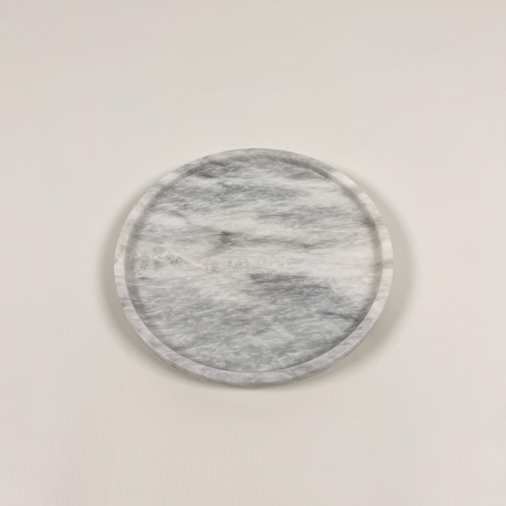 Grey Marble Plate