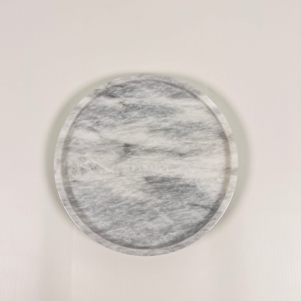 Grey Marble Plate