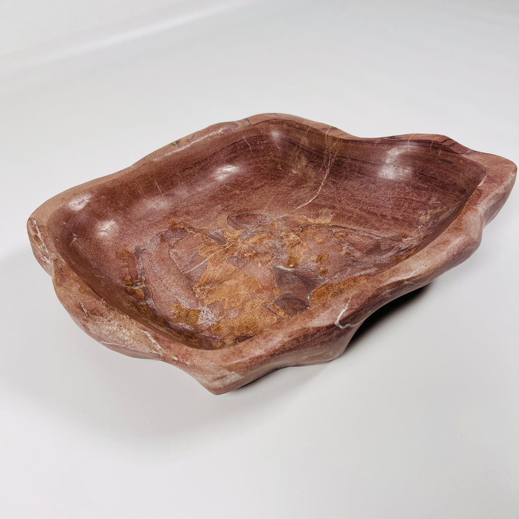 Driftwood River Stone Bowl