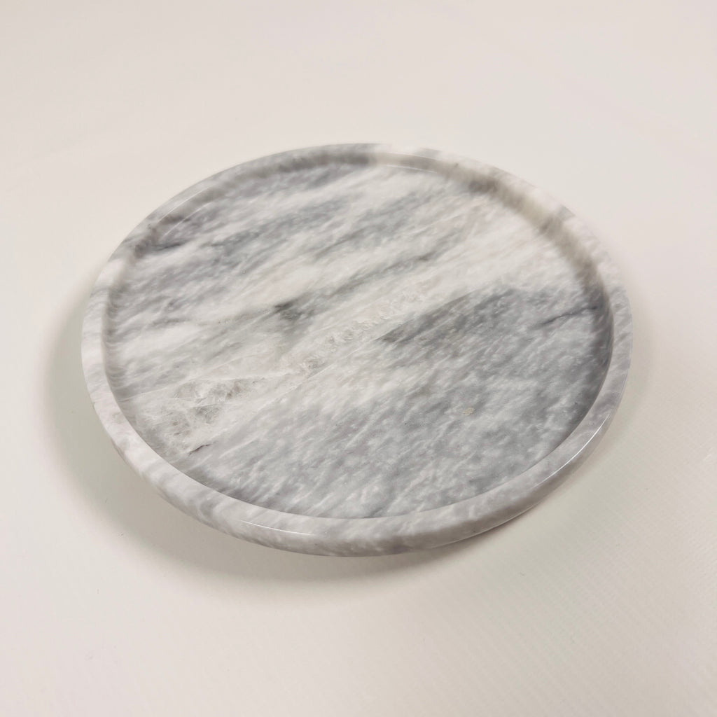 Grey Marble Plate