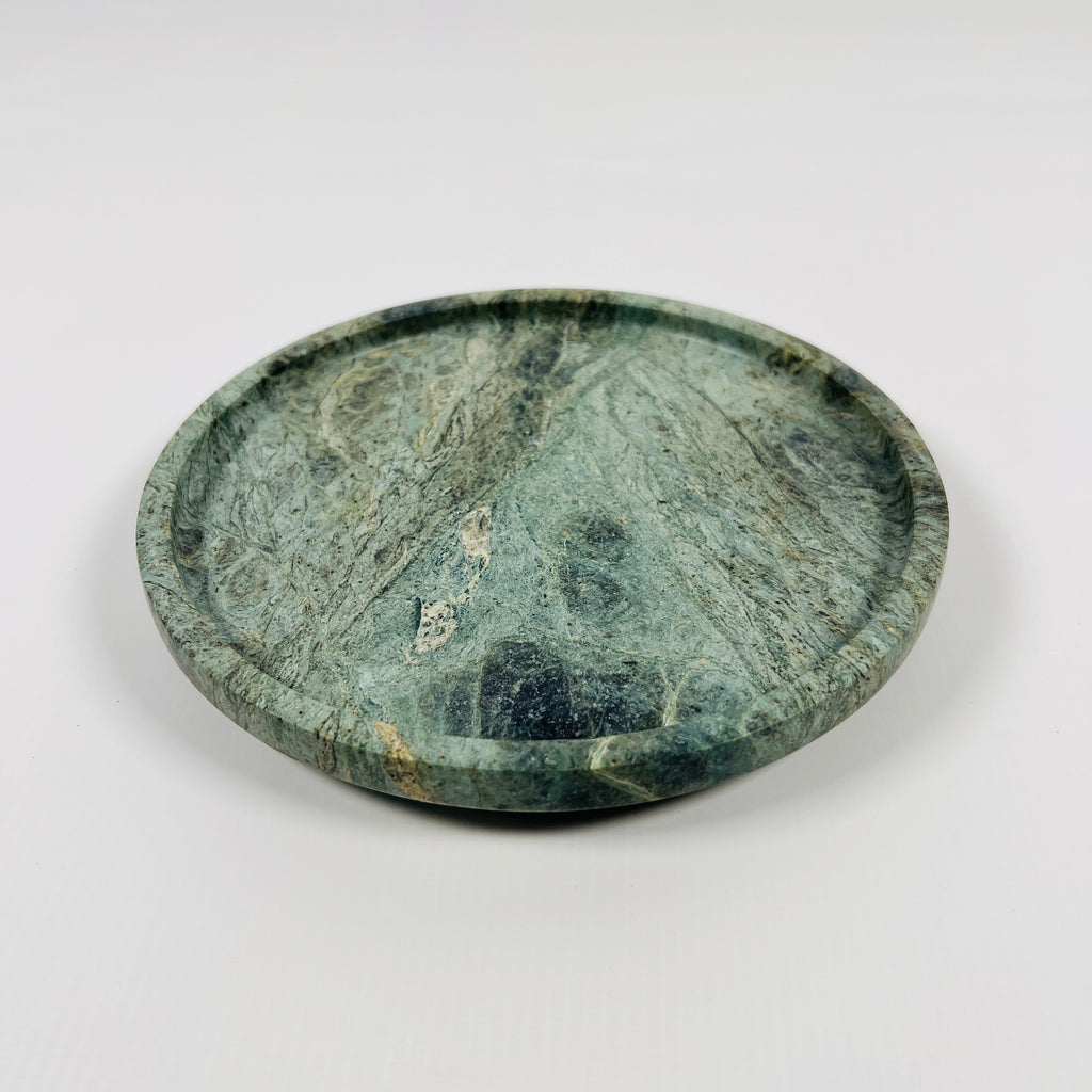 Green Marble Plate