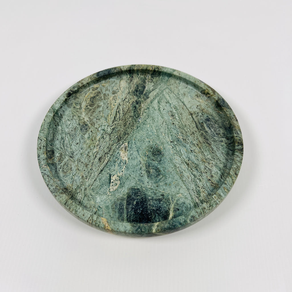 Green Marble Plate