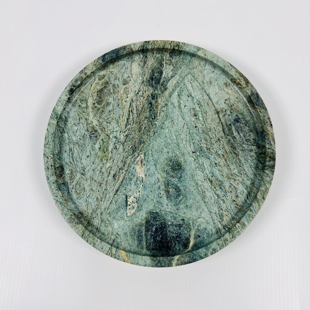 Green Marble Plate