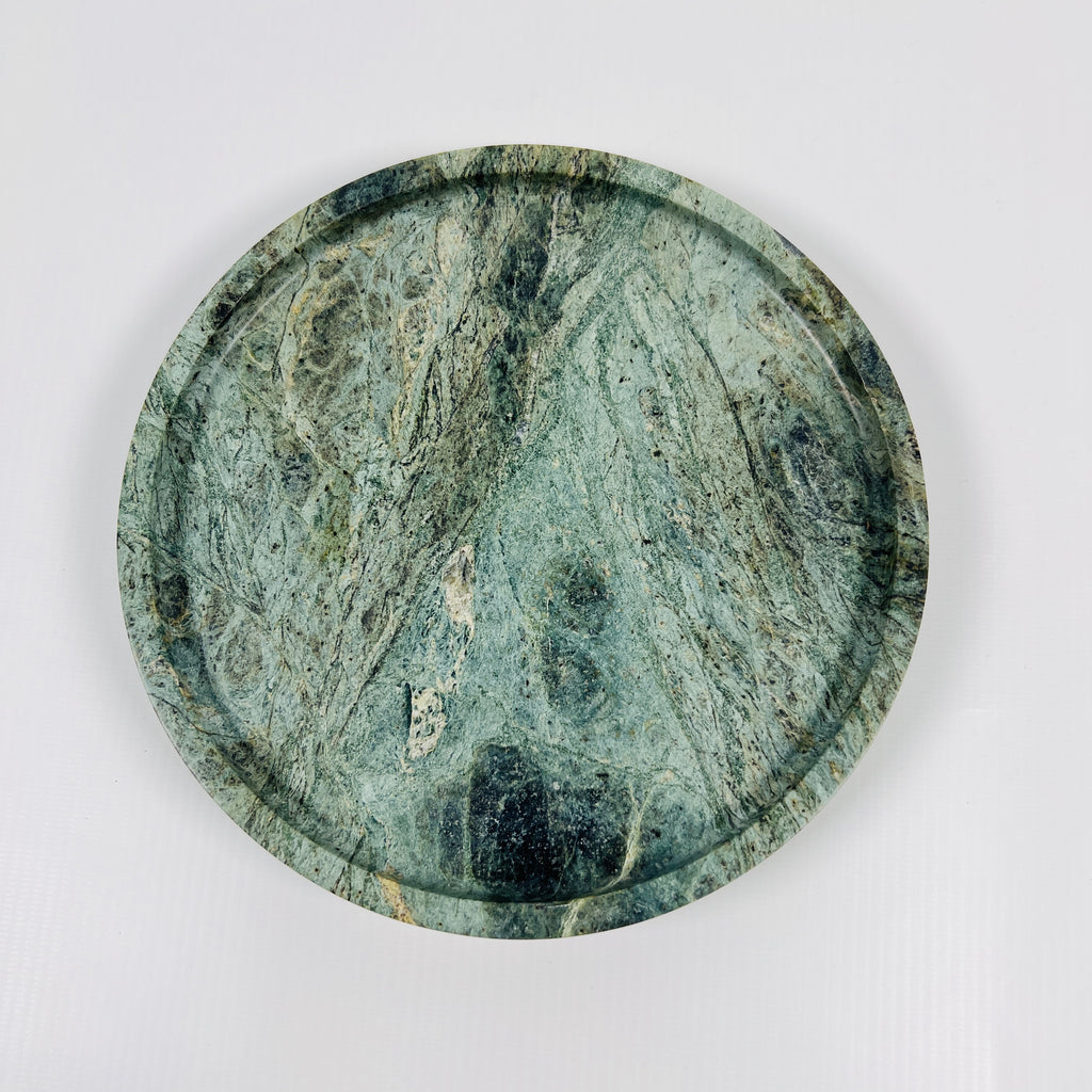 Green Marble Plate