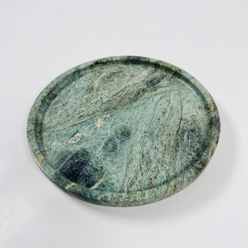 Green Marble Plate