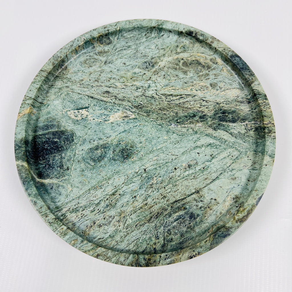 Green Marble Plate