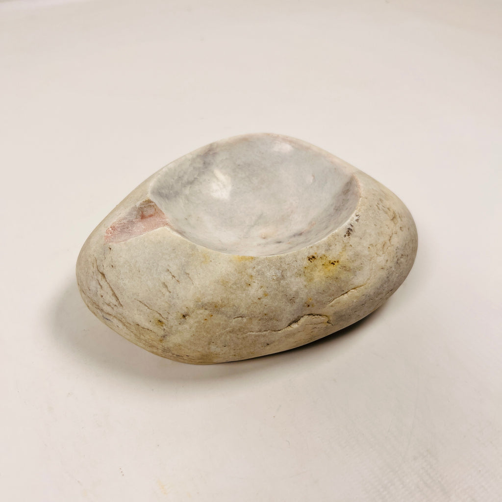 River Stone Grazed Pearl Ash Tray