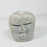 White Splashed Head Decor Item