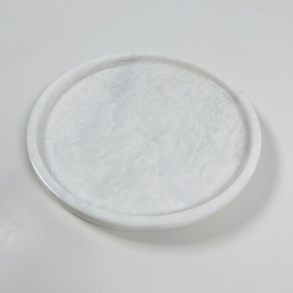 Light Grey Marble Plate