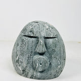 Carved Countenance Decor Object