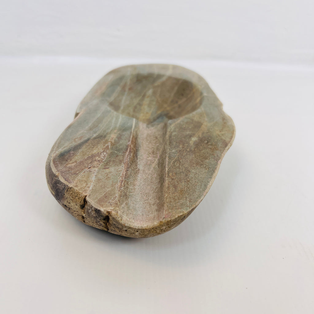 River Stone Tainted Bark Ash Tray