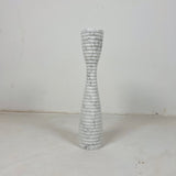 Corrugated Hourglass Candle Stand - Large
