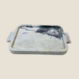 InkFlow Luxury Marble Tray