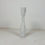 Corrugated Hourglass Candle Stand - Large
