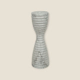 Corrugated Hourglass Candle Stand - Small