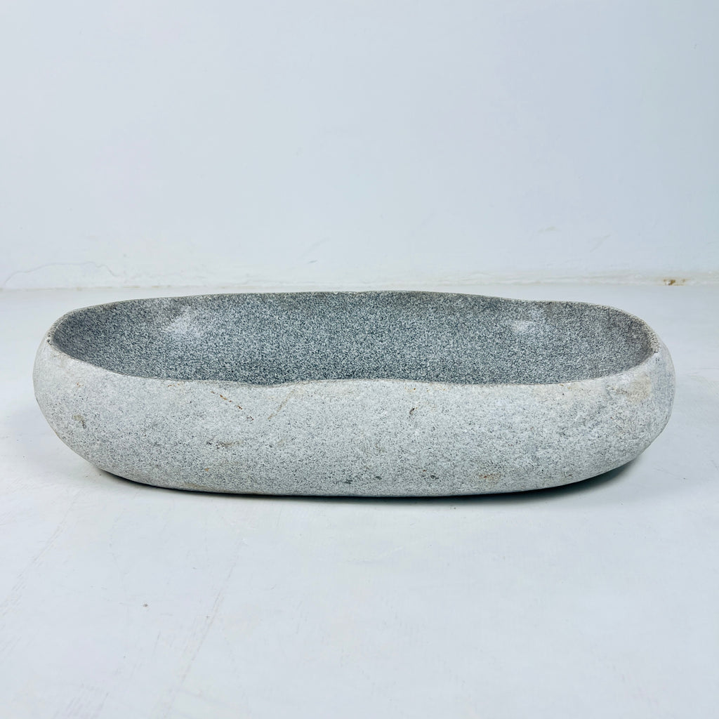 Grey Blotched Riverstone Sink