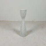 Corrugated Hourglass Candle Stand - Medium
