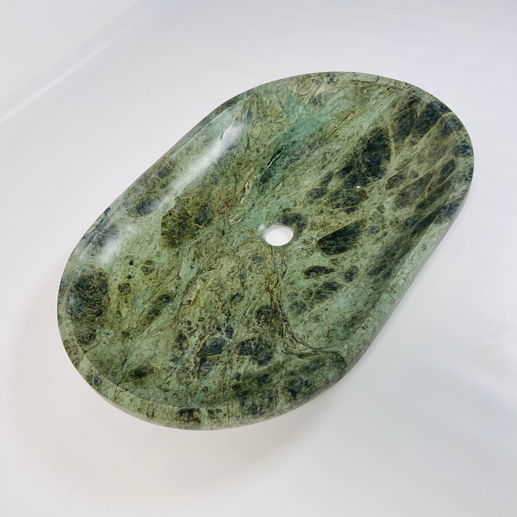 Verdant Oval Sink