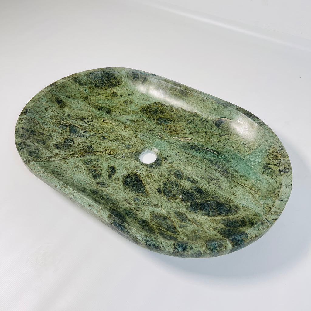 Verdant Oval Sink